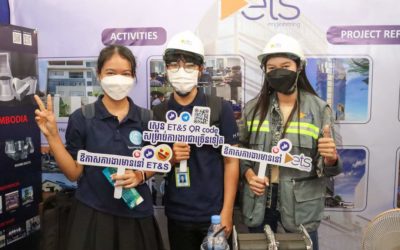 ET&S Engineering Import Export Co., Ltd. participated in the Job fair for engineers at Institute of Technology of Cambodia